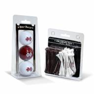 Mississippi State Bulldogs Golf Ball & Tee Pack