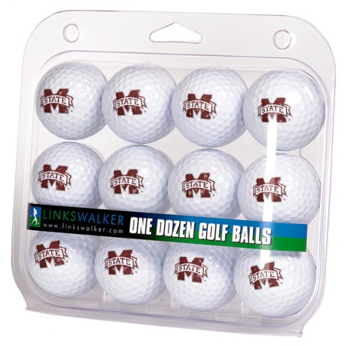 Mississippi State Bulldogs Dozen Golf Balls