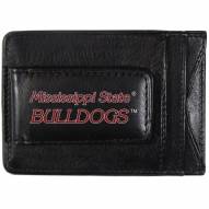 Mississippi State Bulldogs Logo Leather Cash and Cardholder