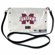Mississippi State Bulldogs Clear Envelope Purse