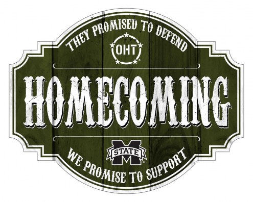 Mississippi State Bulldogs OHT Homecoming 12&quot; Tavern Sign