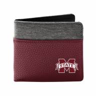 Mississippi State Bulldogs Pebble Bi-Fold Wallet