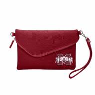 Mississippi State Bulldogs Pebble Fold Over Purse