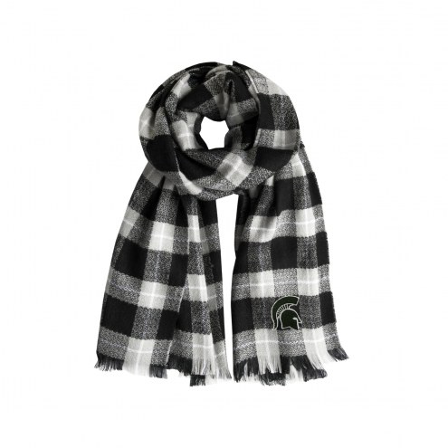 Mississippi State Bulldogs Plaid Blanket Scarf
