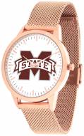 Mississippi State Bulldogs Rose Mesh Statement Watch