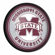 Mississippi State Bulldogs Round Slimline Lighted Wall Sign
