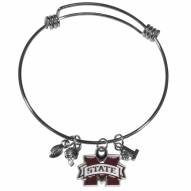 Mississippi State Bulldogs Charm Bangle Bracelet