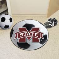 Mississippi State Bulldogs Soccer Ball Mat