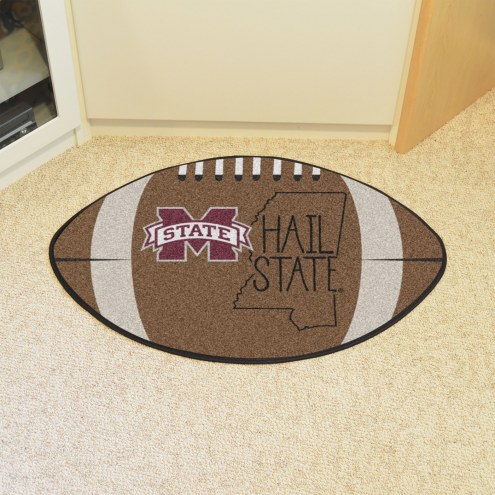 Mississippi State Bulldogs Southern Style Football Floor Mat