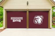 Mississippi State Bulldogs Split Garage Door Banner