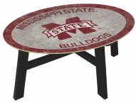 Mississippi State Bulldogs Team Color Coffee Table