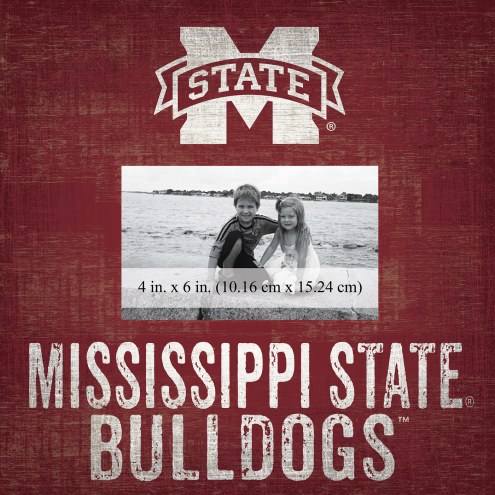 Mississippi State Bulldogs Team Name 10&quot; x 10&quot; Picture Frame