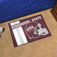 Mississippi State Bulldogs Uniform Inspired Starter Rug