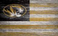 Missouri Tigers 11" x 19" Distressed Flag Sign