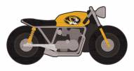 Missouri Tigers 12" Motorcycle Cutout Sign