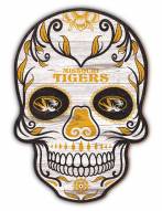Missouri Tigers 12" Sugar Skull Sign