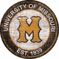 Missouri Tigers 24" Heritage Logo Round Sign