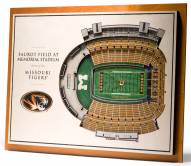 Missouri Tigers 5-Layer StadiumViews 3D Wall Art