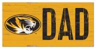 Missouri Tigers 6" x 12" Dad Sign