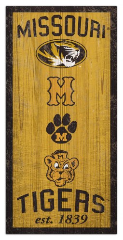 Missouri Tigers 6&quot; x 12&quot; Heritage Sign