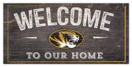 Missouri Tigers 6" x 12" Welcome Sign