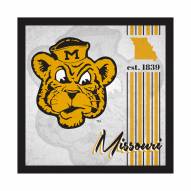 Missouri Tigers Album 10" x 10" Sign