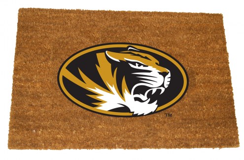 Missouri Tigers Colored Logo Door Mat