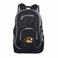 NCAA Missouri Tigers Colored Trim Premium Laptop Backpack