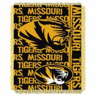 Missouri Tigers Double Play Woven Throw Blanket