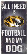 Missouri Tigers Football & My Dog Sign