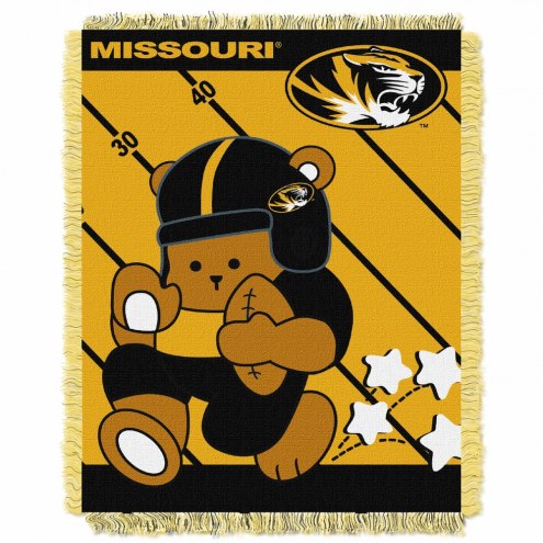 Missouri Tigers Fullback Baby Blanket