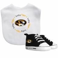 Missouri Tigers Infant Bib & Shoes Gift Set