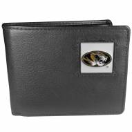 Missouri Tigers Leather Bi-fold Wallet in Gift Box