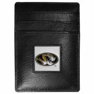 Missouri Tigers Leather Money Clip/Cardholder in Gift Box
