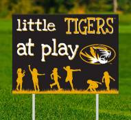 Missouri Tigers Little Fans at Play 2-Sided Yard Sign