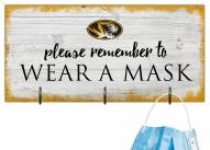 Missouri Tigers Please Wear Your Mask Sign