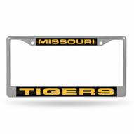 Missouri Tigers Laser Chrome License Plate Frame
