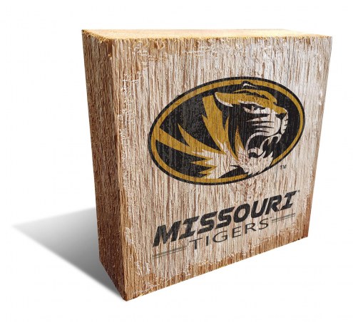 Missouri Tigers Team Logo Block
