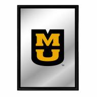 Missouri Tigers Vertical Framed Mirrored Wall Sign