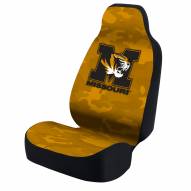 Missouri Tigers Yellow Camo Universal Bucket Car Seat Cover