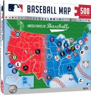 MLB League Map 500 Piece Puzzle