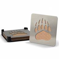 Montana Grizzlies Boasters Stainless Steel Coasters - Set of 4