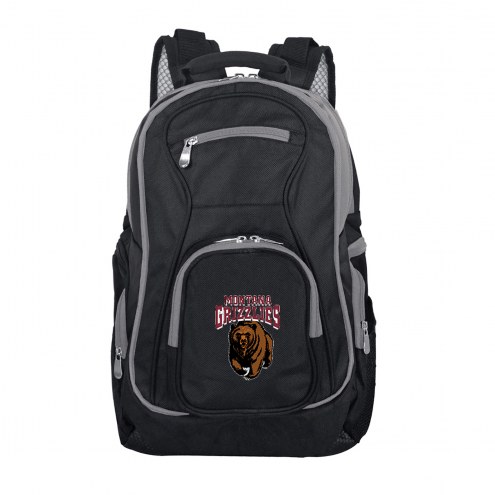 NCAA Montana Grizzlies Colored Trim Premium Laptop Backpack