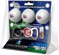 Montana Grizzlies Golf Ball Gift Pack with Key Chain