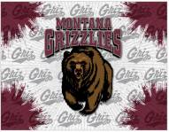 Montana Grizzlies Logo Canvas Print