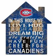 Montreal Canadiens 12" House Sign
