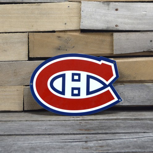 Montreal Canadiens 12&quot; Steel Logo Sign