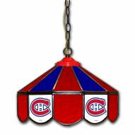 Montreal Canadiens 14" Glass Pub Lamp