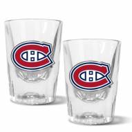 Montreal Canadiens 2 oz. Prism Shot Glass Set