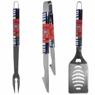 Montreal Canadiens 3 Piece Tailgater BBQ Set